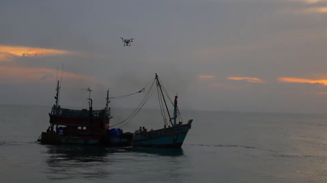 drone and dhow